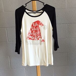 Color bear off white long sleeve tee